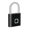 HEE RAK Keyless USB Charging Fingerprint Lock Smart Padlock Waterproof Door Lock 0.2sec Unlock Portable Anti-theft Padlock Zinc